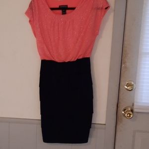 Enfocus Studio size 6 blue and pink dress